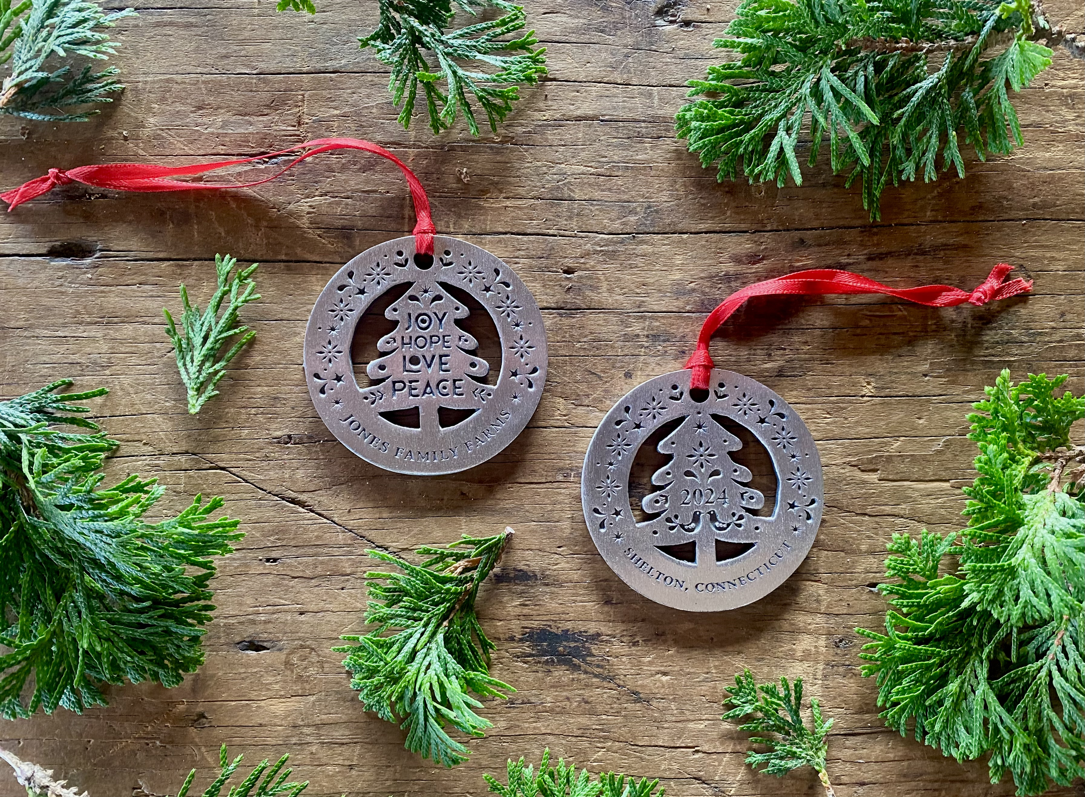 2024 Christmas Ornament Wine Bottle