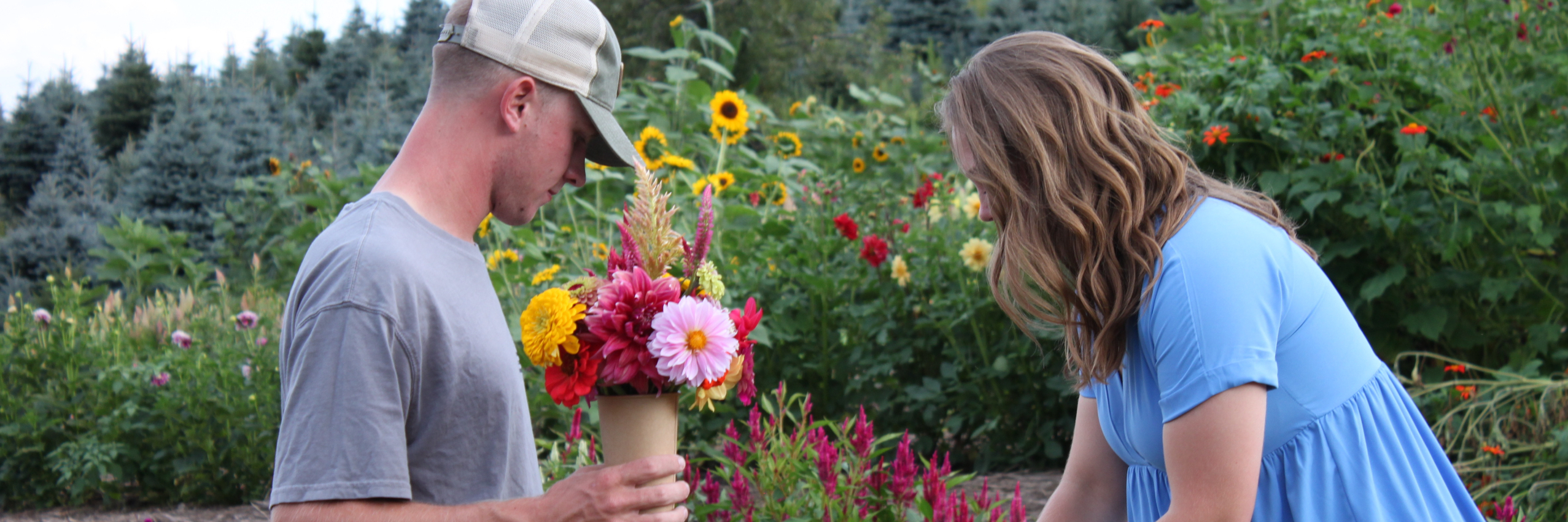 Flower Bouquet Together