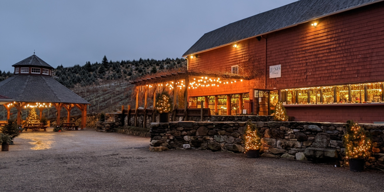 Holiday Gathering Gift Shop in Twilight