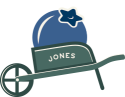 Blueberry in a Cart Icon