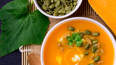 Winter squash or pumpkin soup